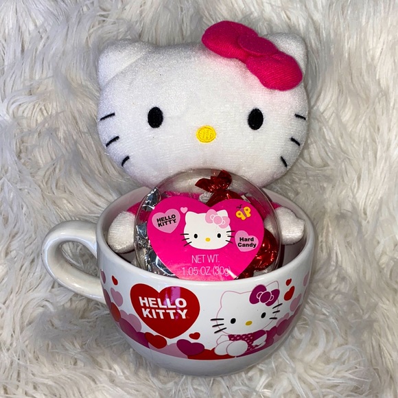 Sanrio Other - HP🐱[ Hello Kitty ] Soup Mug & Plushie Set